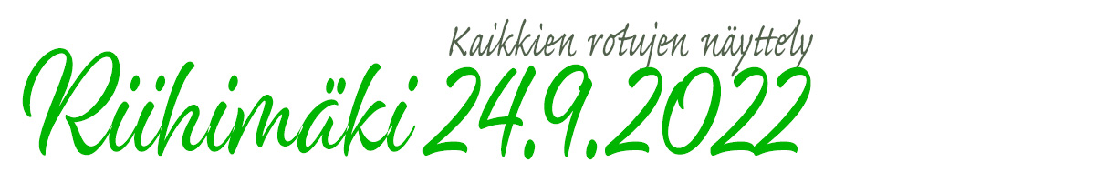 24.9.2022 Riihimäen näyttely